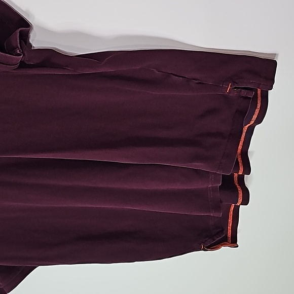 American Eagle XL maroon and orange classic fit polo short sleeve - Picture 3 of 6